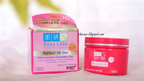 Pertama kamu bisa menggunakan face wash. Review Hada Labo Perfect 3D Gel & Ultimate Moisturizing ...