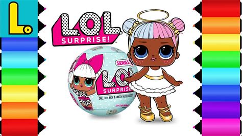 Surprise 564911 игровой набор lol фестиваль мороженого. Coloring and Drawing LOL Surprise Doll Sugar ||| Printable ...