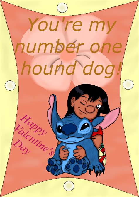 Valentines high resolution wallpaper valentine. Lilo and Stitch V-Day Card by Inuranchan on DeviantArt