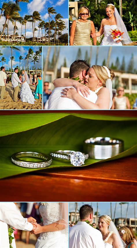 Maui Hawaii Wedding Photos Jenny And Matts Kapalua Bay Beach