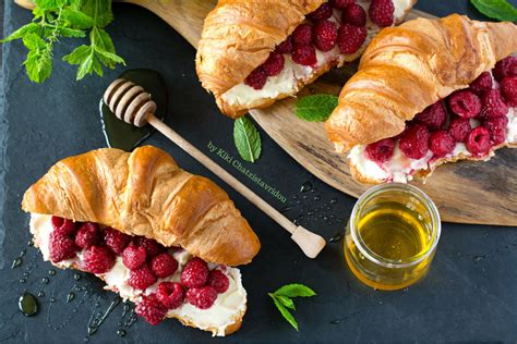 Brunch Treat Mascarpone And Berry Croissant Delishably