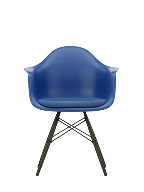 Eames Plastic Arm Chair Daw Stuhl Mit Sitzpolster Vitra Einrichten