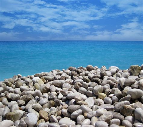 Stones Beach Ocean Pebble Rock Sea Stone Hd Wallpaper Peakpx