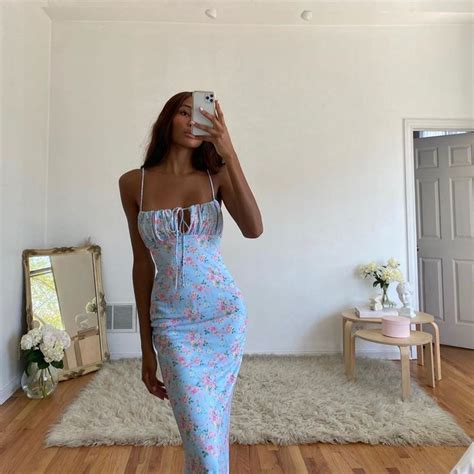 Dana Emmanuelle Jean Nozime 🦋 On Instagram “cant Get Enough Of Flowers 🌸” Floral Maxi Dress
