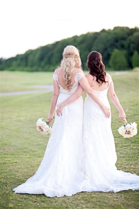 Louisiana Rustic DIY Wedding Two Brides Equally Wed Modern LGBTQ Weddings LGBTQ