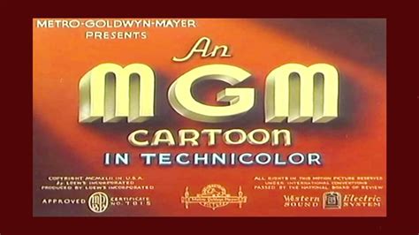 Tom And Jerry Puss N Toots 1942 Original Titles Recreation Youtube