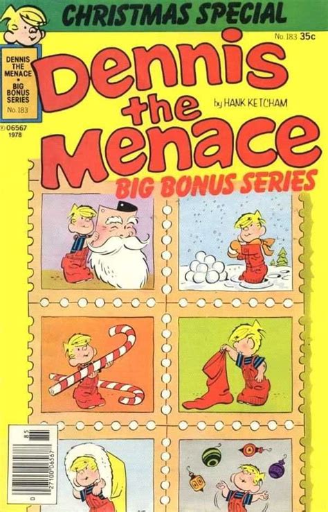 Dennis The Menace Bonus Magazine Series 183 Christmas Special Issue