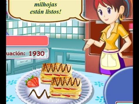 Juega cooking fast, sara's cooking class: Juegos de Cocina con Sara, Casita de Jengibre, Juegos de ...