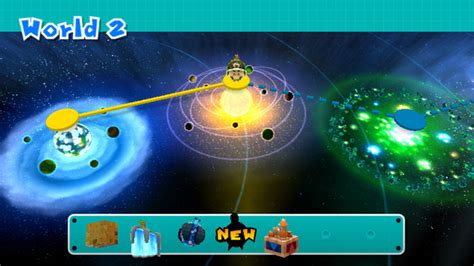 Super Mario Galaxy 2 Hub World Replaced With World Map Video Games