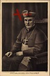 Kardinal Michael von Faulhaber, Sitzportrait, Kreuz | xl