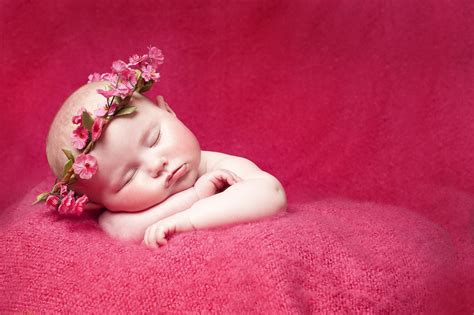 Nature Baby Sleeping Happy Wallpapers Hd Desktop And Mobile
