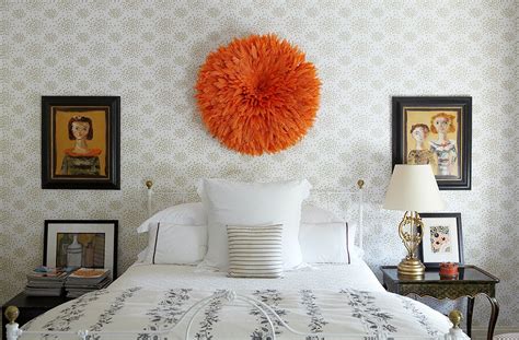 A creative diy headboard made of colorful boat paddles feels happily at home on the wall of a lakeside retreat bedroom. 14 bedroom styles, themes and colour schemes that work ...