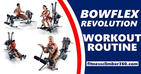 A Complete Bowflex Revolution Workout Plan Workout Plan Bowflex Bowflex Workout
