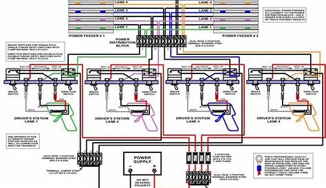 slot car track wiring diagram