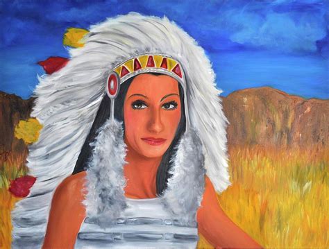 Half Breed Painting By Mitchell Todd Fine Art America