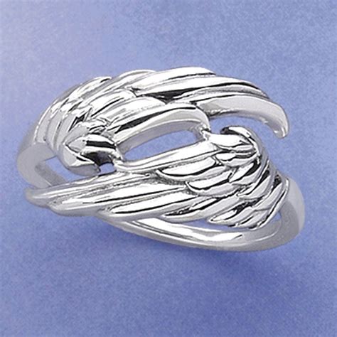 Angel Wings Ring Feeling Virtuous Try One Of These On Your Uh Wing