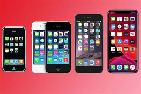 History Of Apple Iphones See How Much The Iphone Has Changed By