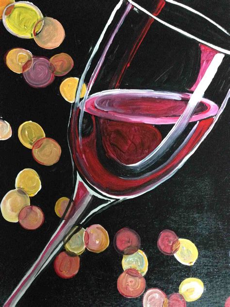 Wine Glass Canvas Painting At Explore Collection Of Wine Glass Canvas Painting