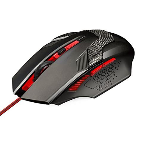 Buy Tecknet Professional Ergonomic Optical Wired Computer Gaming Mouse