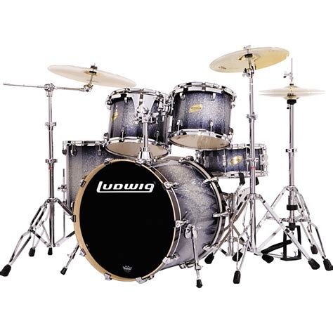 Ludwig Accent Cs Custom Elite Power 5 Piece Glitter Drum