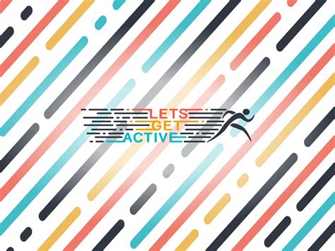 Lets Get Active Logo D By Grok On Dribbble