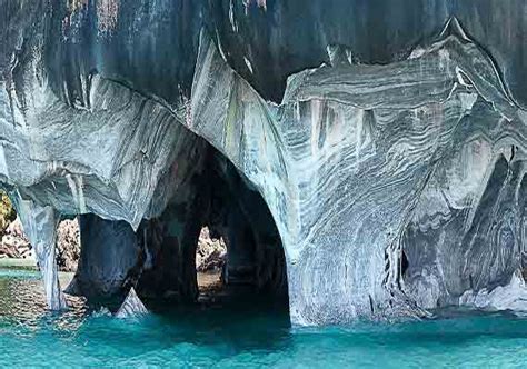 Natures Wonder The Marble Caves Of Chile Watch Pics World News