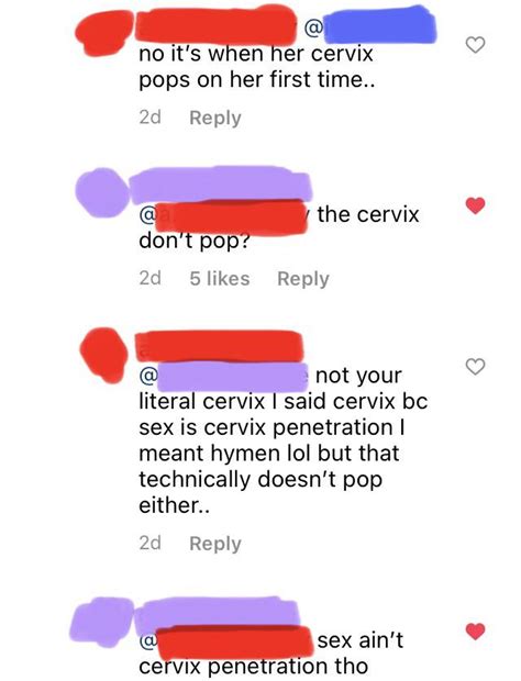 Ah Yes The First Time A Woman Has Sex Her Cervix Pops Of Course Rbadwomensanatomy