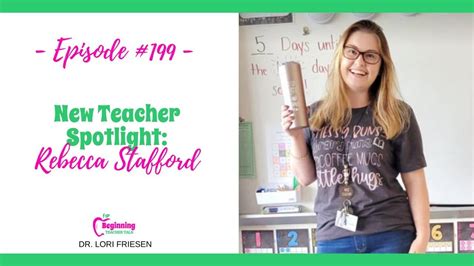 New Teacher Spotlight Rebecca Stafford