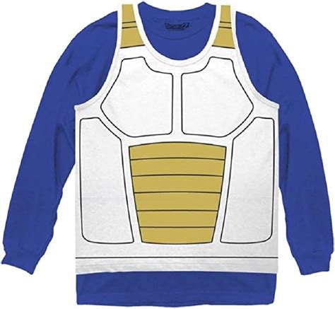 Dragon Ball Z Vegeta Saiyan Armor Costume Cosplay Shirt Xx Large