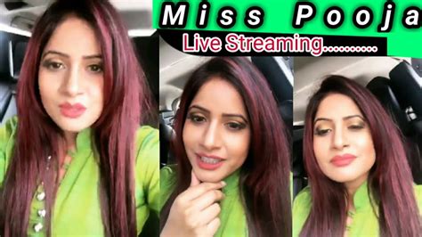 Miss Pooja Live Fishcut Punjabi Singer Live Streaming Youtube