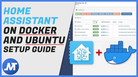 Home Assistant On Docker And Ubuntu Setup Guide Youtube