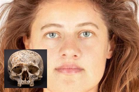Facial Reconstruction Of Bronze Age Woman From 3700 Year Old Skull