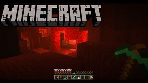 Entering And Exploring The Nether Minecraft Youtube