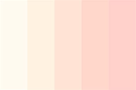 Aesthetic Peach Color Palette