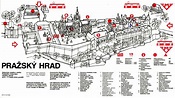 Prague Castle Map | 5/29/1992 -- Map of Prague Castle | mudsharkalex ...