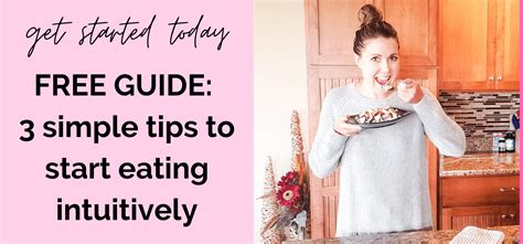 free beginner s guide to intuitive eating danielle burken