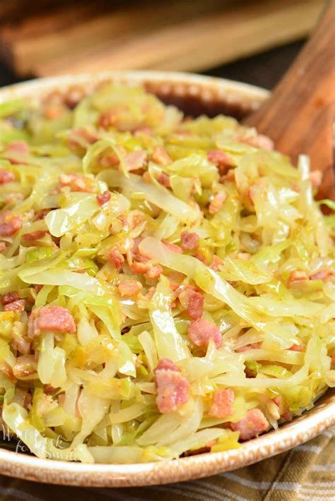 Sprinkle with the salt and pepper. Fried Cabbage - Will Cook For Smiles