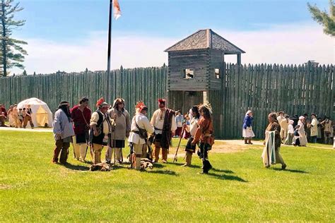 2019 Fort Michilimackinac Reenactment Pageant French And Indian War