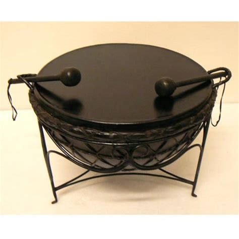Tanner nesting coffee table coffee table: Black Wrought Iron Round Leather Cocktail Coffee Table ...
