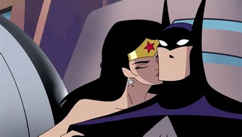 Wonder Woman Kisses Batman Susan Eisenberg
