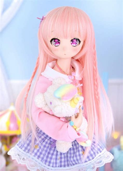 Kawaii Anime Pink Baby Doll Kawaii Anime Pink Cute Wa