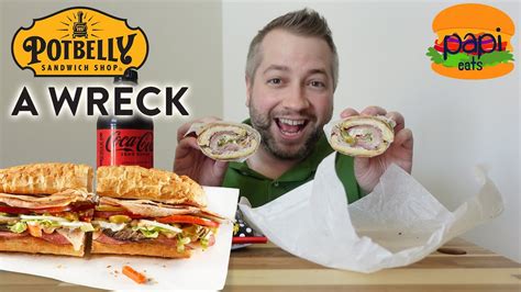 Potbelly Sandwich Shop A Wreck Sandwich Youtube