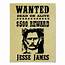 Jesse James Old Wild West Replica Wanted Poster  Zazzlecom