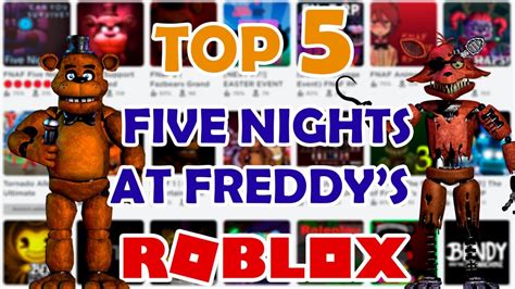 Los Mejores Juegos De Fnaf Five Nights At Freddy S En Roblox Top