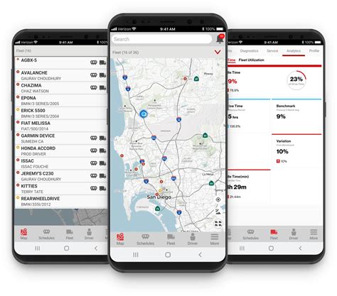 Fleet Tracking App Verizon Connect