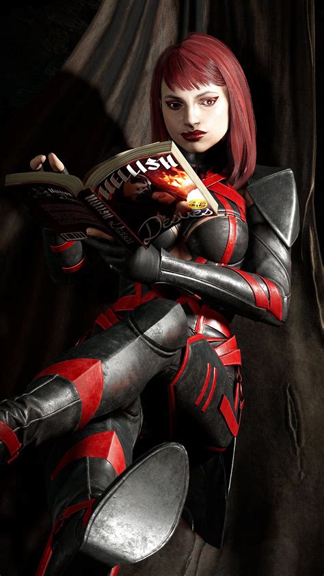 Skarlet Reads Spawn S Romance Novel In Mortal Kombat 11 Ultimate 2 Out