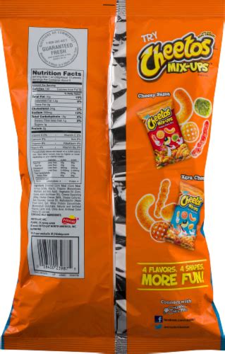Cheetos Jumbo Puffs Cheese Flavored Snacks 85 Oz Foods Co