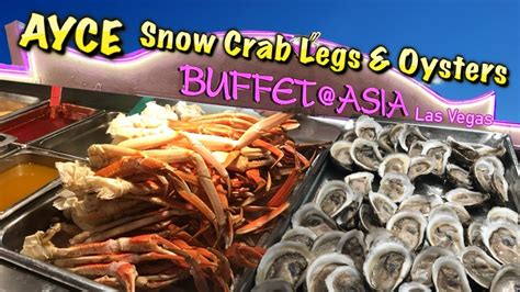 Buffet At Asia Las Vegas Ayce Crab Legs Locals Favorite Youtube