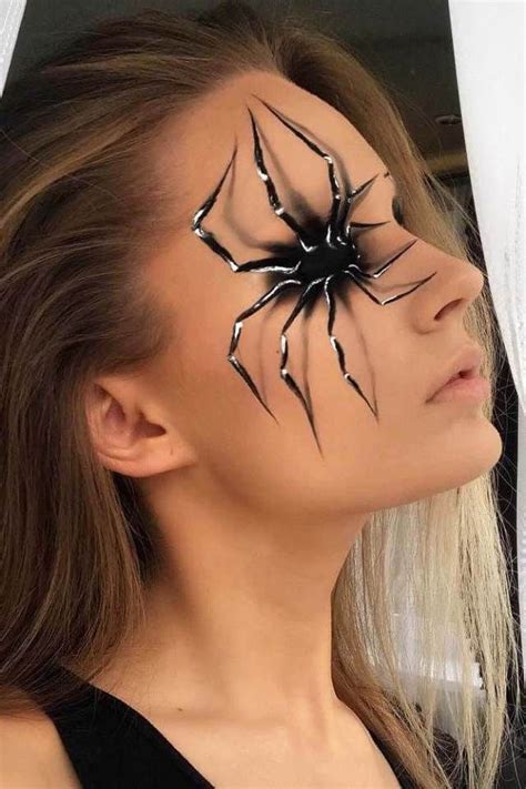 8 Awesome Halloween Spider Makeup Ideas And Looks Spider Makeup