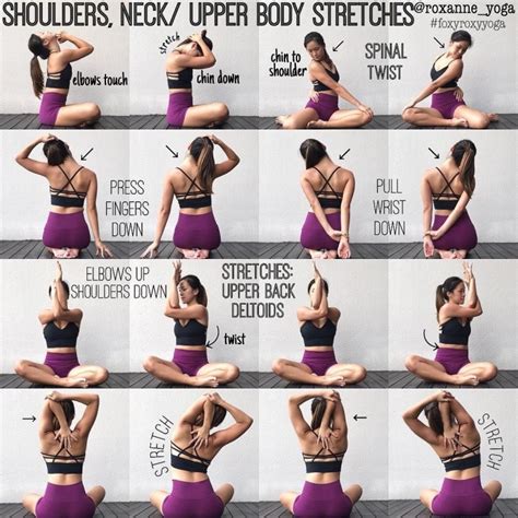 Essential Yoga Stretches Upper Back Picture Yoga Poses